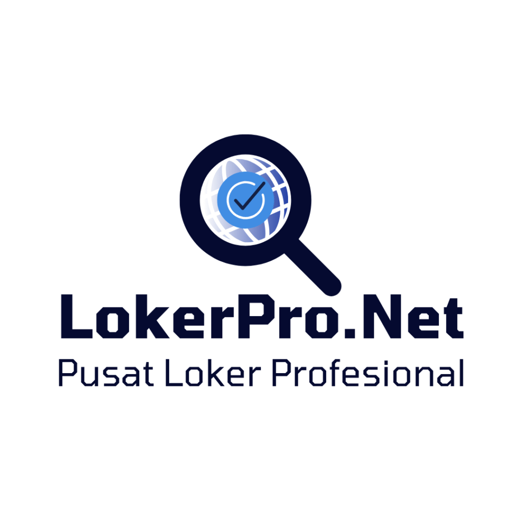 Logo LokerPro.Net Indonesia - Vertical
